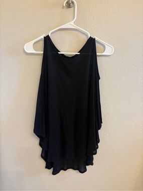 Whetherly Black Knit Crewneck Top